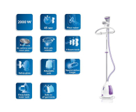 Philips Steamer ClearTouch GC 536/35 biało-fioletowy - 274114 - zdjęcie 5